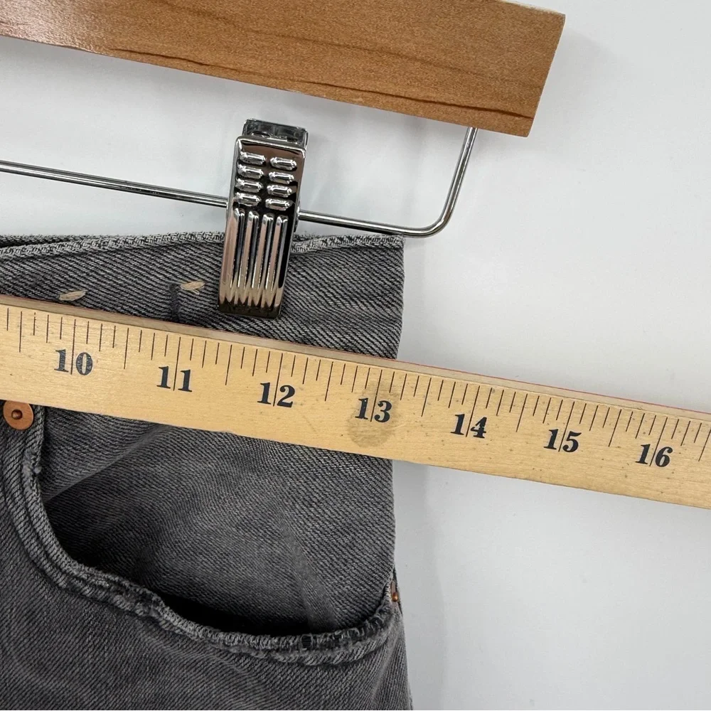 Madewell | High-Rise Long Denim Shorts in Bronxdale Wash Size 25 Style MC657‎